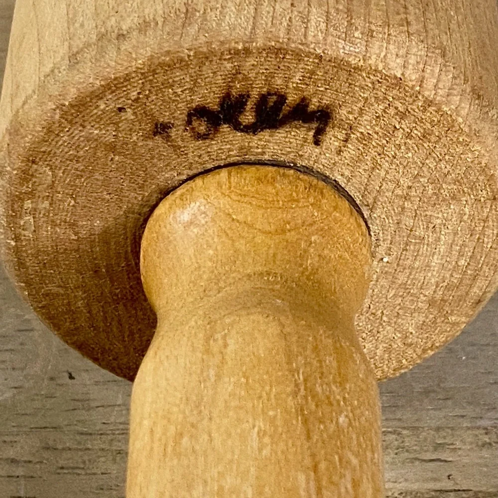Vintage Foley Rolling Pin Maple Hardwood w/ Ball Bearings 18